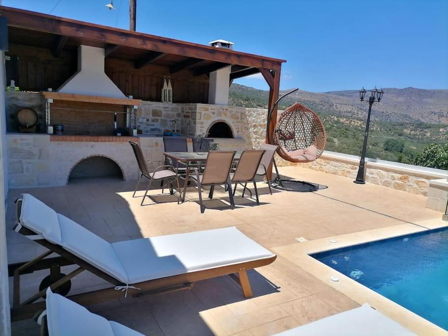חאניה Villa Halepouri מראה חיצוני תמונה